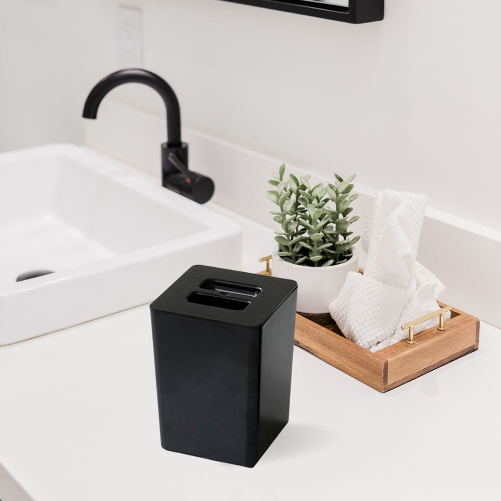 Porta Cotonete e Algodão com Tampa Porta Cotonete e Algodão com Tampa