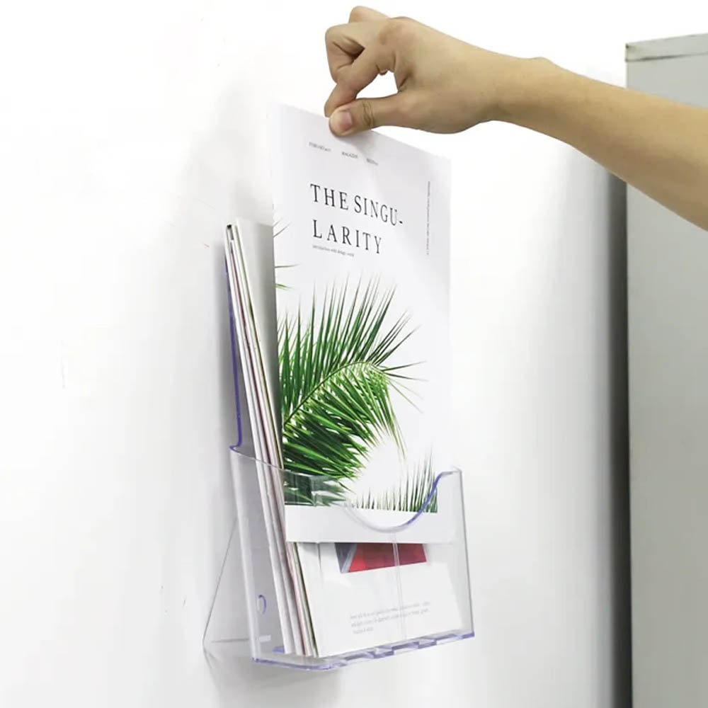 Porta Folheto com Bolsa A5 Vertical (15x21cm) Porta Folheto com Bolsa A5 Vertical (15x21cm)