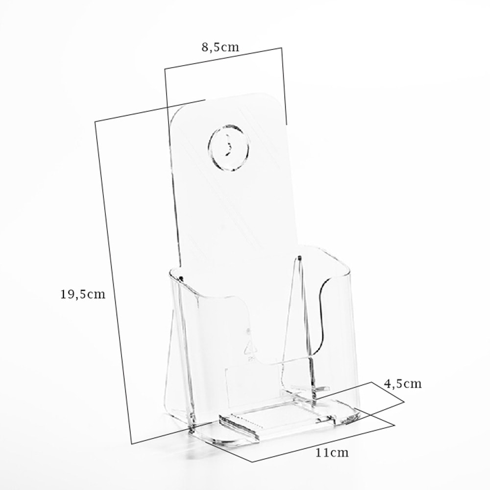 Porta Folheto com Bolsa A6 Vertical (10x15cm) Porta Folheto com Bolsa A6 Vertical (10x15cm)