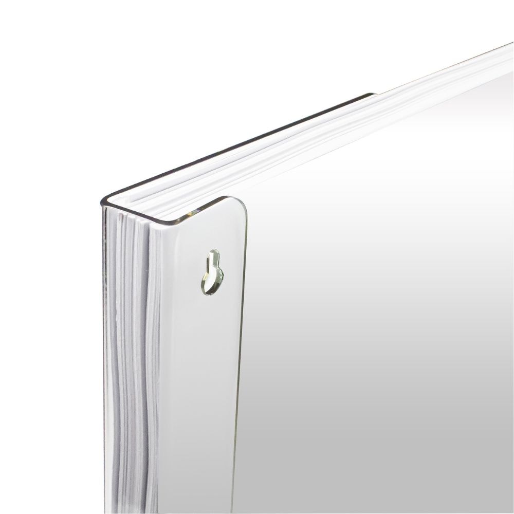Porta Folheto de Parede A4 com Bolsa Horizontal Porta Folheto de Parede A4 com Bolsa Horizontal
