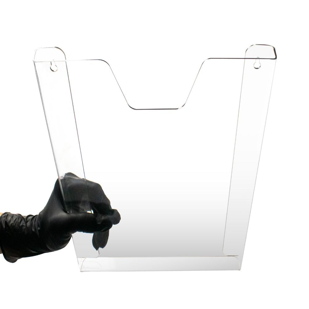 Porta Folheto de Parede A4 com Bolsa Vertical Porta Folheto de Parede A4 com Bolsa Vertical