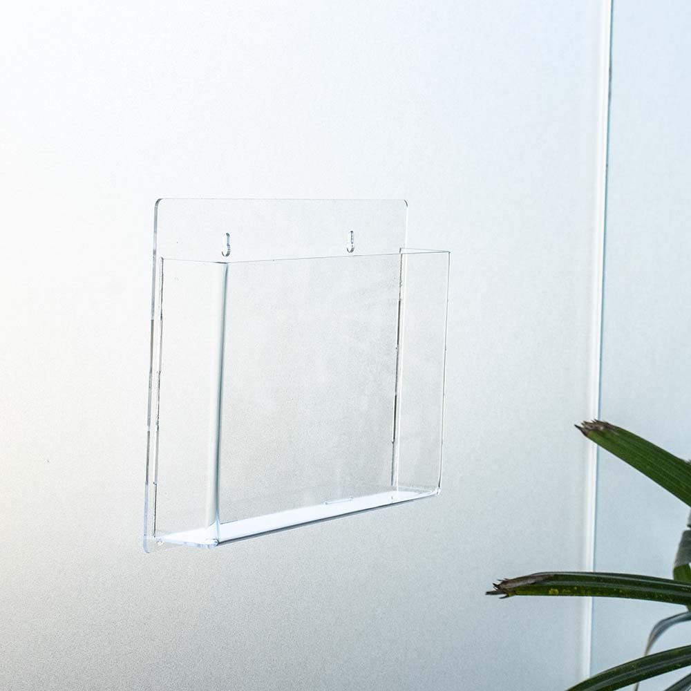 Porta Folheto de Parede A5 Horizontal (21x15cm) Porta Folheto de Parede A5 Horizontal (21x15cm)