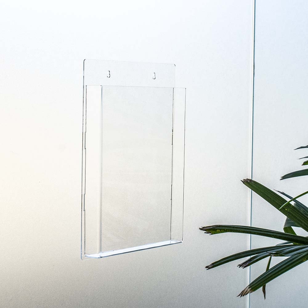 Porta Folheto de Parede A5 Vertical (15x21cm) Porta Folheto de Parede A5 Vertical (15x21cm)