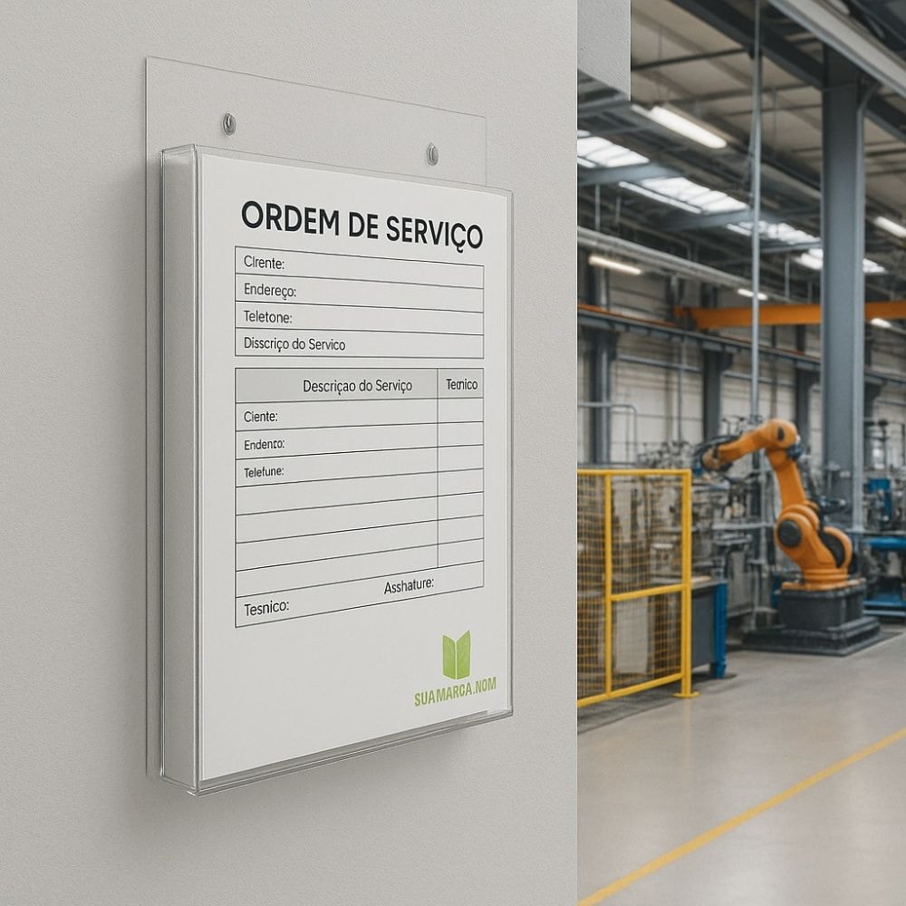 Porta Folheto de Parede A5 Vertical (15x21cm) Porta Folheto de Parede A5 Vertical (15x21cm)