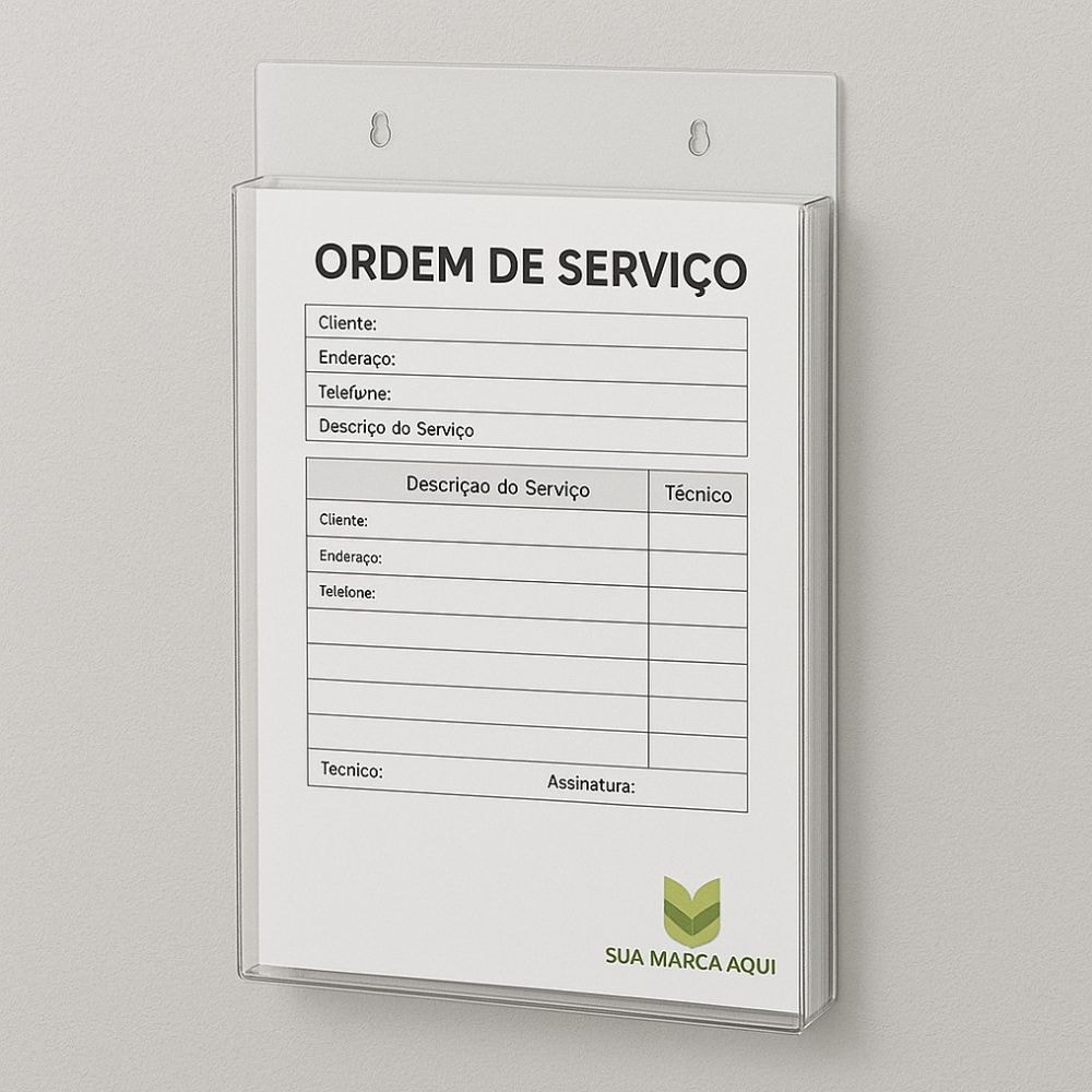 Porta Folheto de Parede A5 Vertical (15x21cm) Porta Folheto de Parede A5 Vertical (15x21cm)