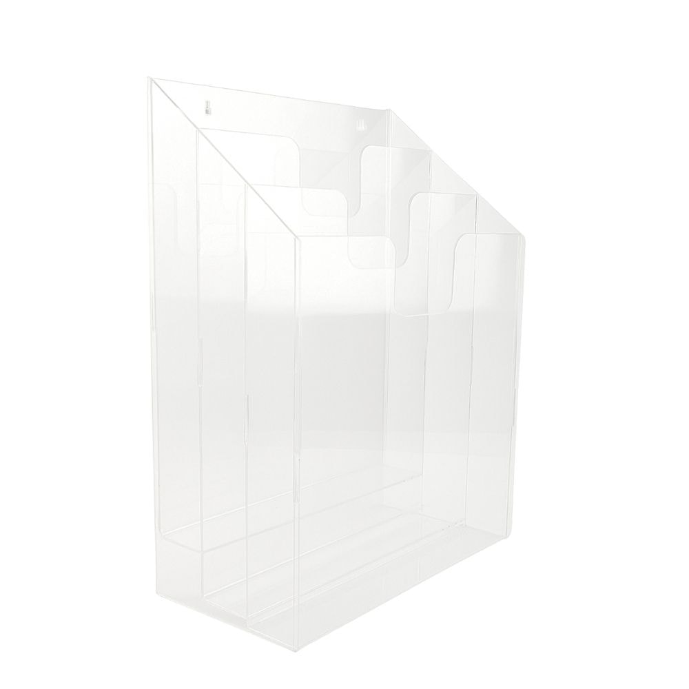 Porta Folheto Triplo A4 Vertical