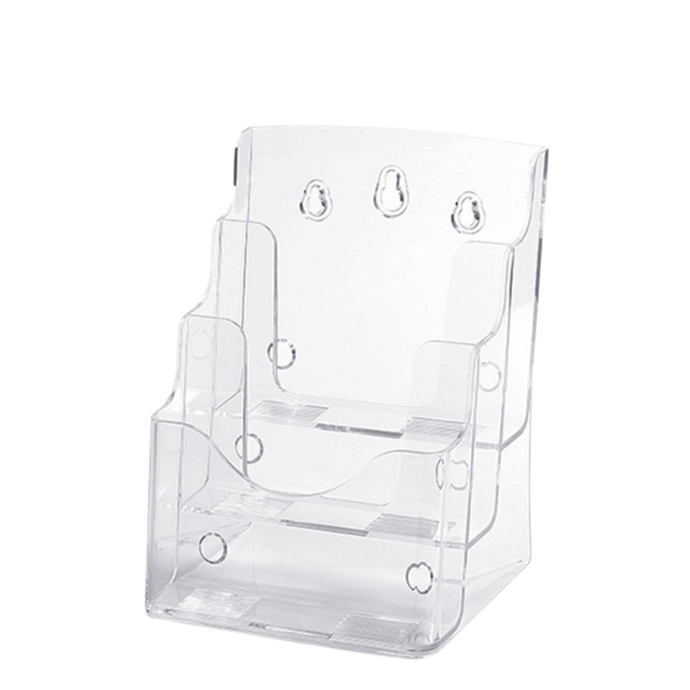 Porta Folheto Triplo com Bolsas A5 Vertical (15x21cm) Porta Folheto Triplo com Bolsas A5 Vertical (15x21cm)