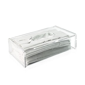 Porta Lenços e Papel Toalha em Acrílico