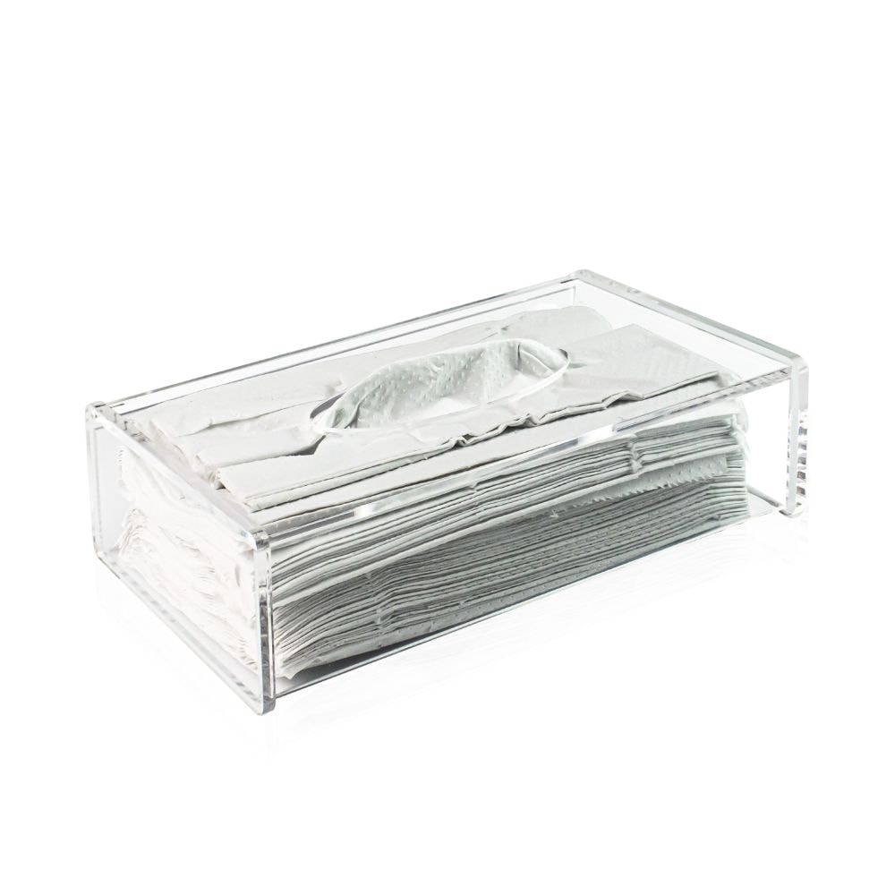 Porta Lenços e Papel Toalha em Acrílico Porta Lenços e Papel Toalha em Acrílico