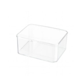 Porta Máscaras Faciais em Acrílico com Tampa