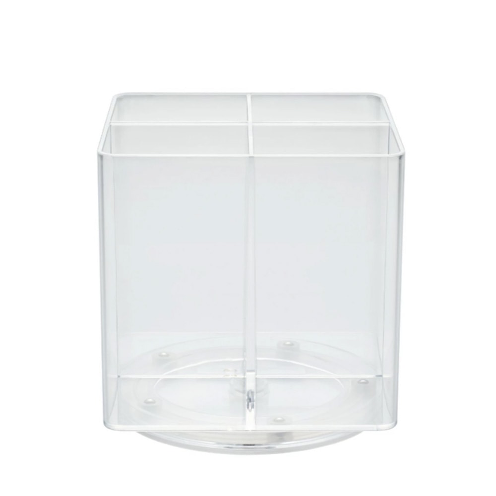 Porta Pincel com 4 Divisórias Giratório Porta Pincel com 4 Divisórias Giratório