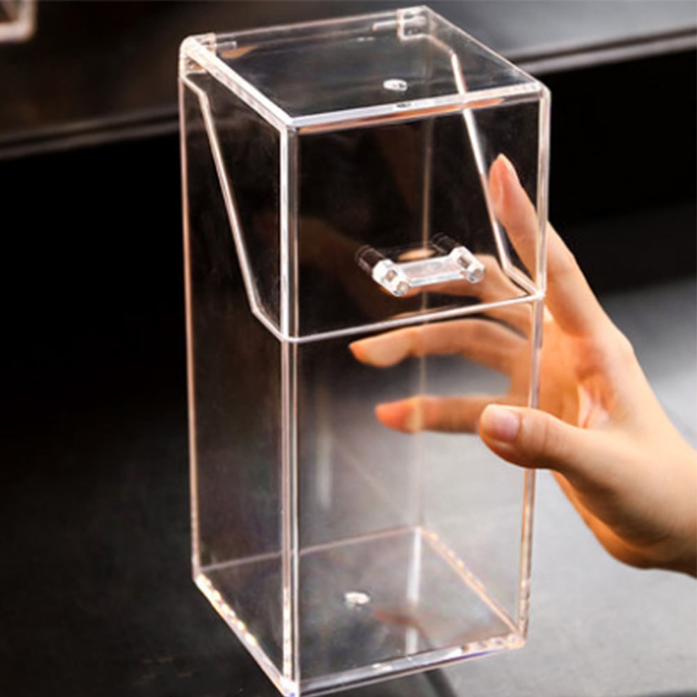 Porta Pincel em Acrílico com Tampa sem Pérolas Porta Pincel em Acrílico com Tampa sem Pérolas