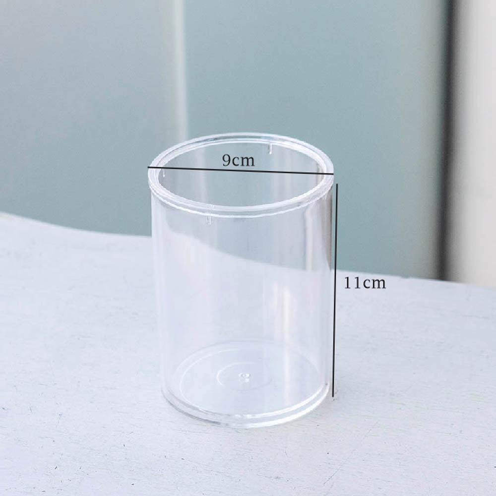 Porta Pincel Redondo em Acrílico Cristal Porta Pincel Redondo em Acrílico Cristal