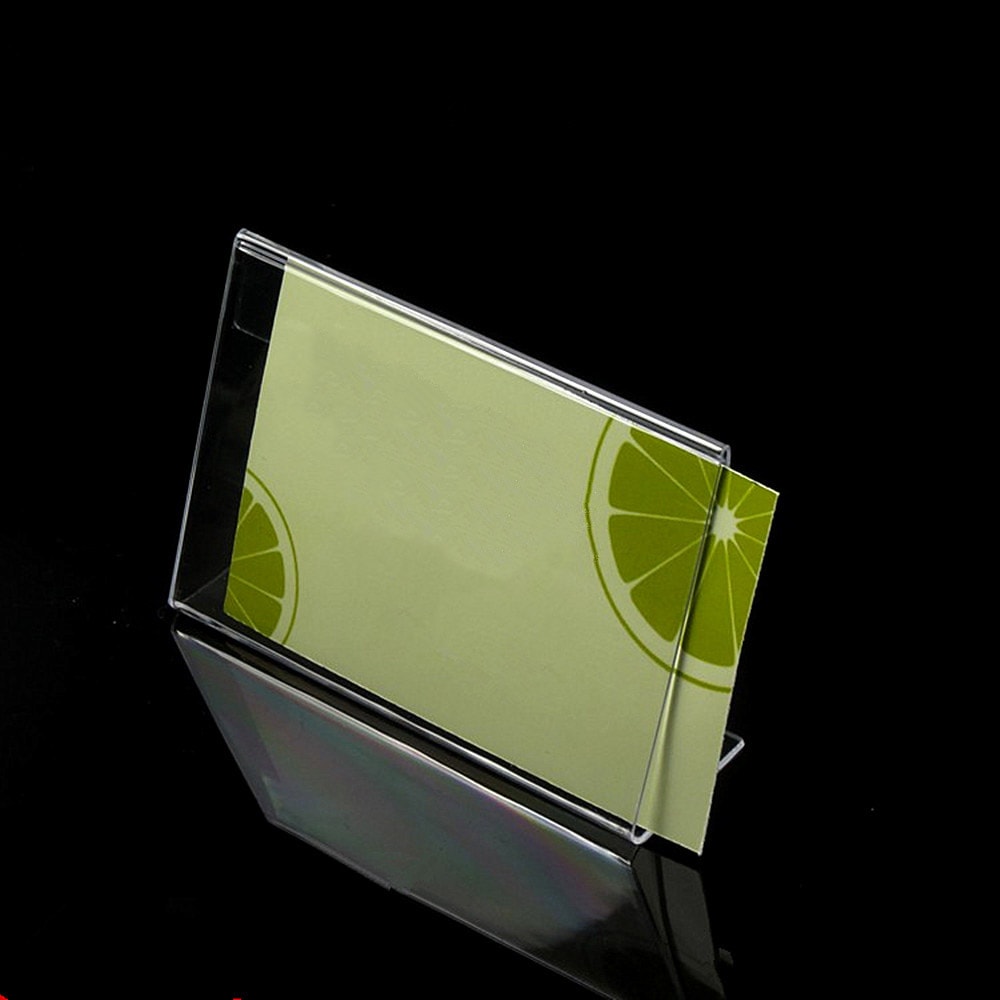 Porta Preço em Acrílico 10x3,5cm Porta Preço em Acrílico 10x3,5cm