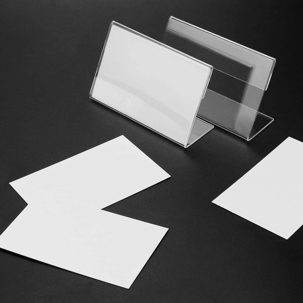 Porta Preço em Acrílico 15x5cm Porta Preço em Acrílico 15x5cm