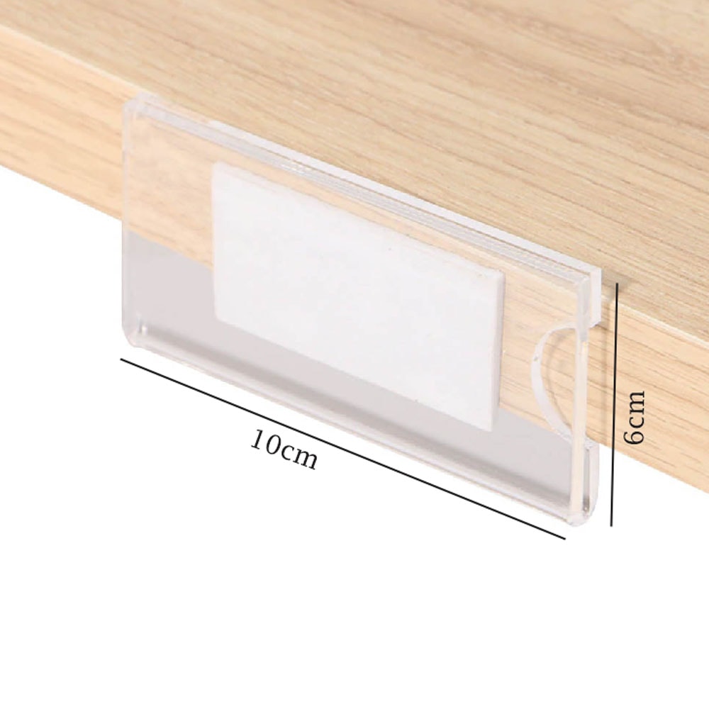 Porta Preço Modelo U 10x6cm Porta Preço Modelo U 10x6cm