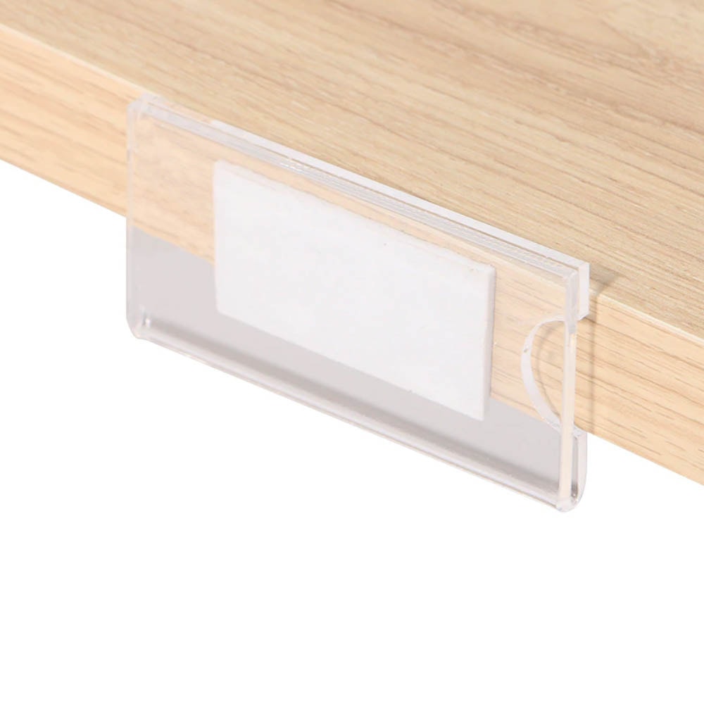 Porta Preço Modelo U 7,5x3,5cm Porta Preço Modelo U 7,5x3,5cm