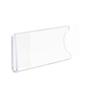 Porta Preço Modelo U 7,5x3,5cm