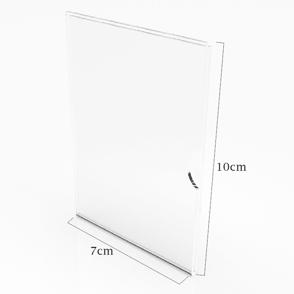 Porta Preço Modelo U 7x10cm Porta Preço Modelo U 7x10cm