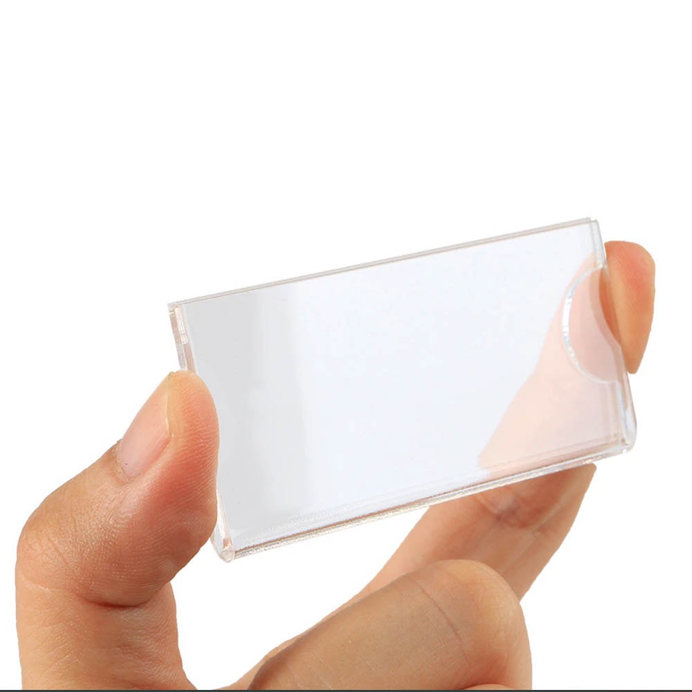 Porta Preço Modelo U 8x5,5cm Porta Preço Modelo U 8x5,5cm