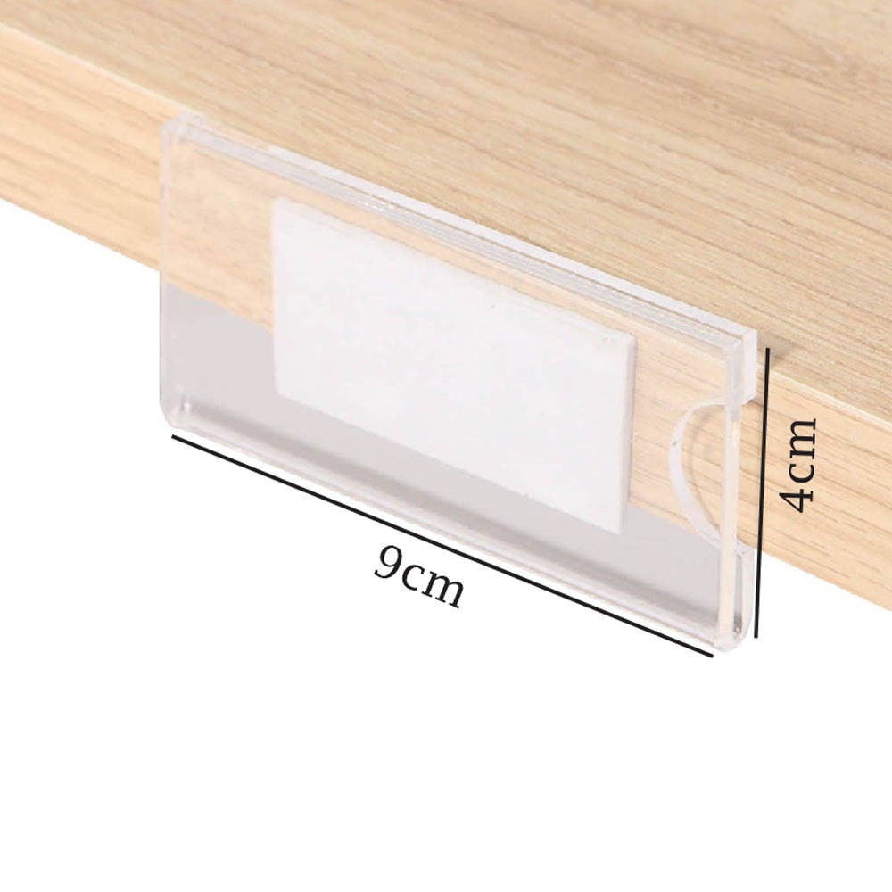 Porta Preço Modelo U 9x4cm Porta Preço Modelo U 9x4cm