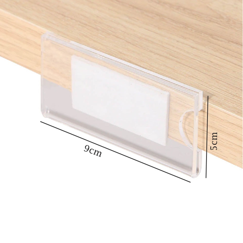 Porta Preço Modelo U 9x5cm Porta Preço Modelo U 9x5cm