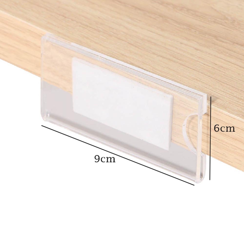 Porta Preço Modelo U 9x6cm Porta Preço Modelo U 9x6cm