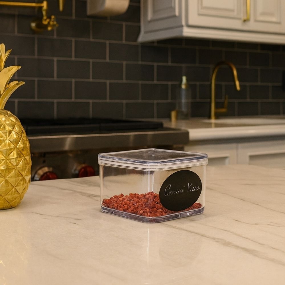 Porta Tempero em Acrílico Individual Porta Tempero em Acrílico Individual