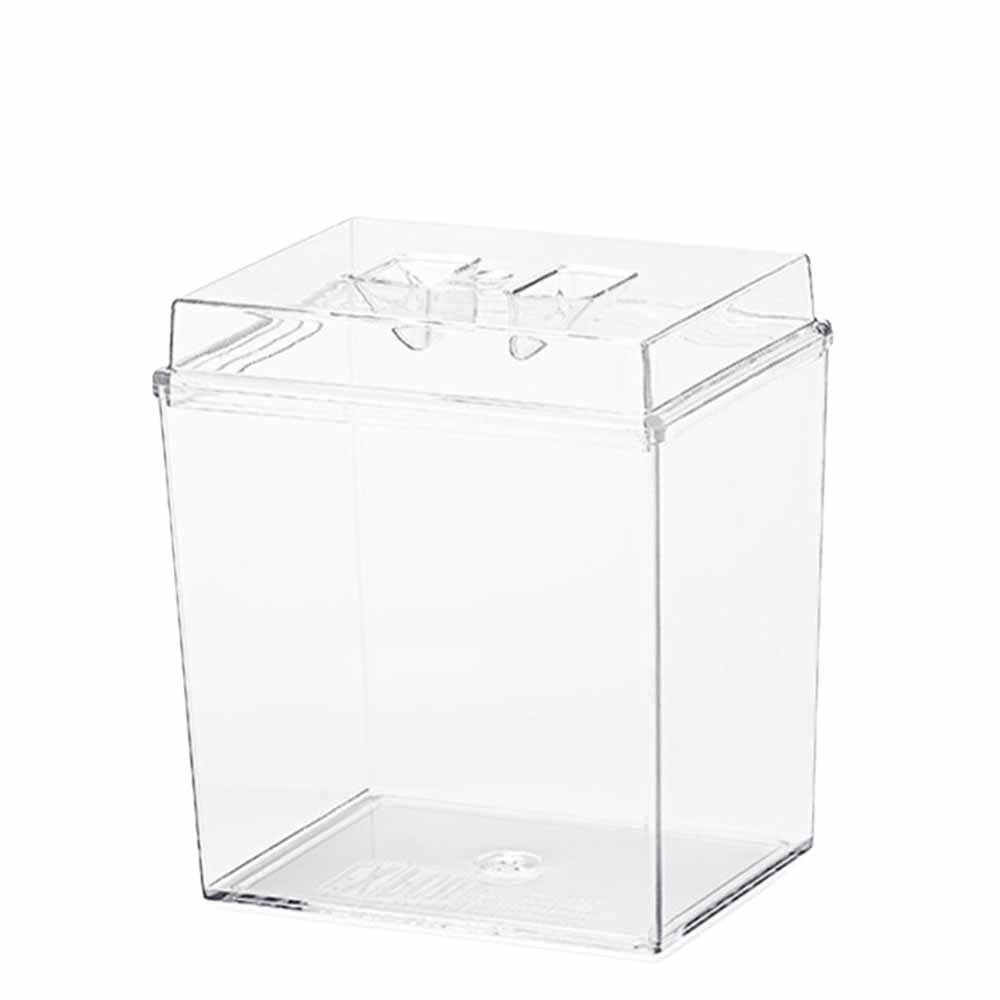 Pote em Acrílico 13,8 Litros Retangular Pote em Acrílico 13,8 Litros Retangular