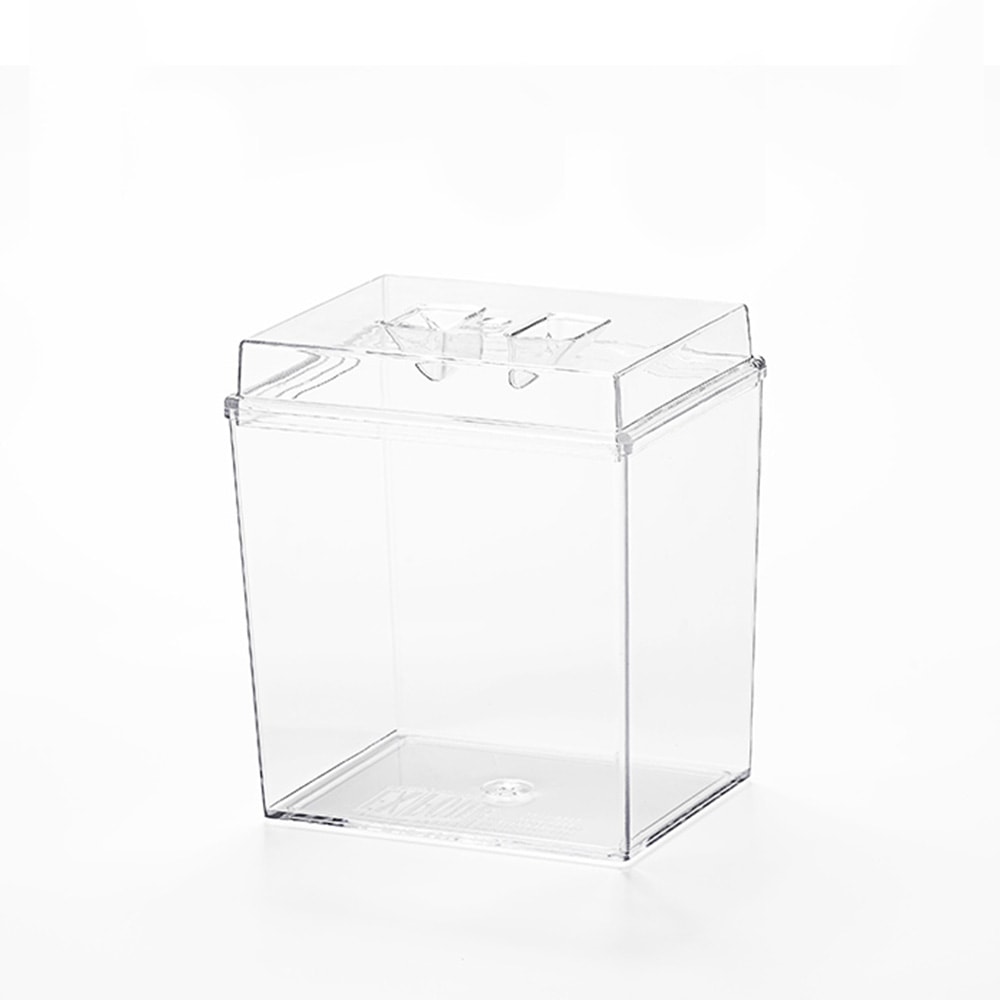 Pote em Acrílico 13,8 Litros Retangular Pote em Acrílico 13,8 Litros Retangular