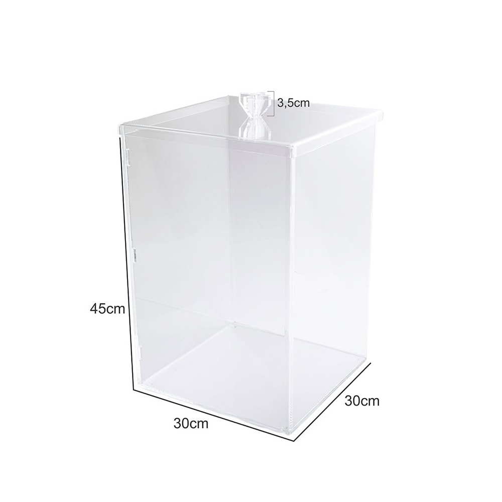 Pote em Acrílico 40 Litros para Doces e Grãos Pote em Acrílico 40 Litros para Doces e Grãos