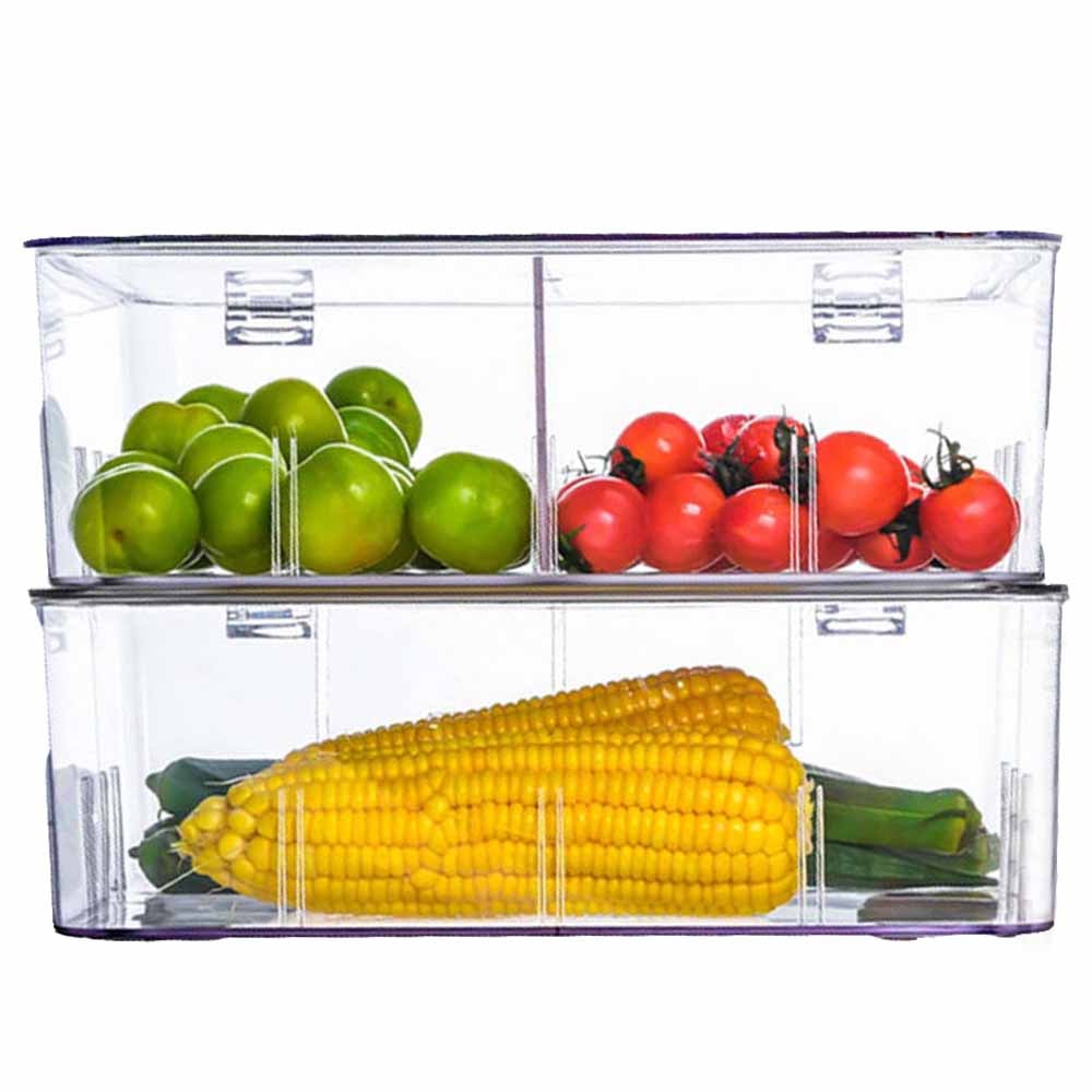 Pote em Acrílico 6 Litros com Divisórias Removíveis Pote em Acrílico 6 Litros com Divisórias Removíveis