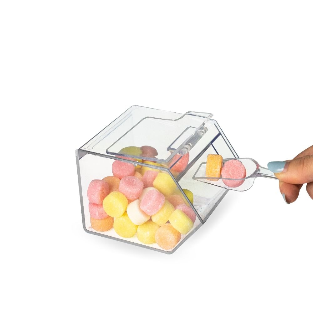 Pote em Acrílico 675ml para Doces e Grãos