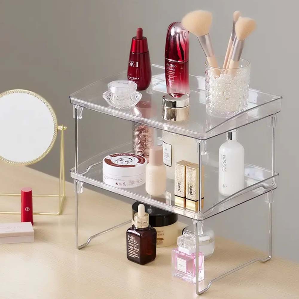 Prateleira Organizadora de Cosméticos em Acrílico Dobrável Prateleira Organizadora de Cosméticos em Acrílico Dobrável