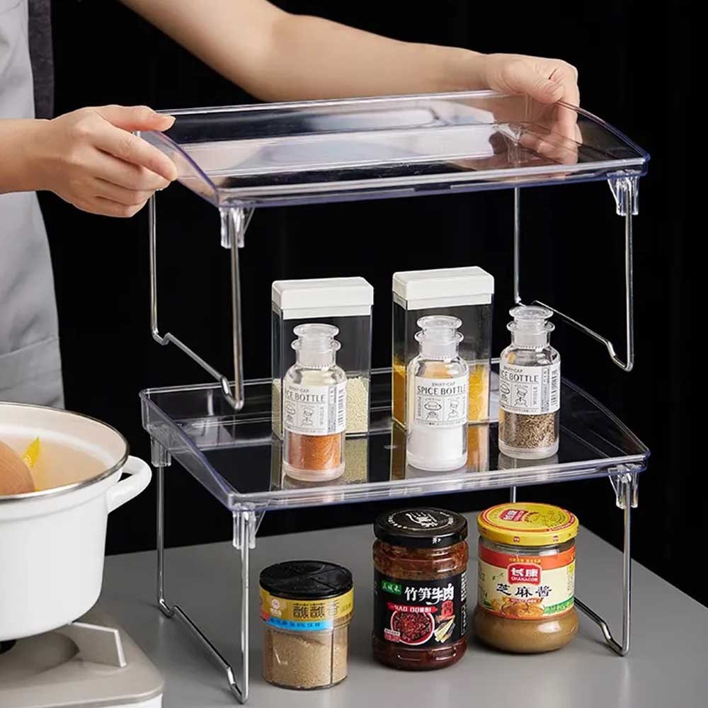 Prateleira Organizadora em Acrílico Dobrável Prateleira Organizadora em Acrílico Dobrável