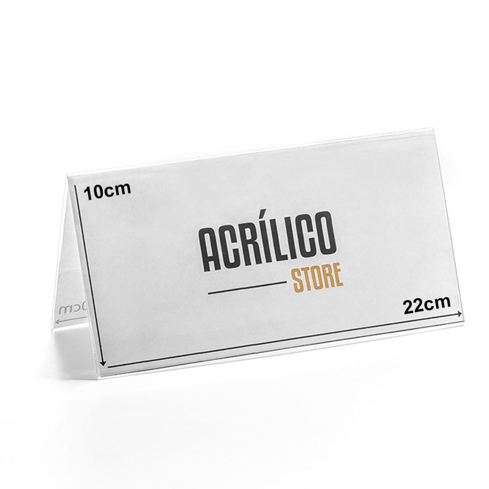 Prisma de mesa 22x10cm Prisma de mesa 22x10cm