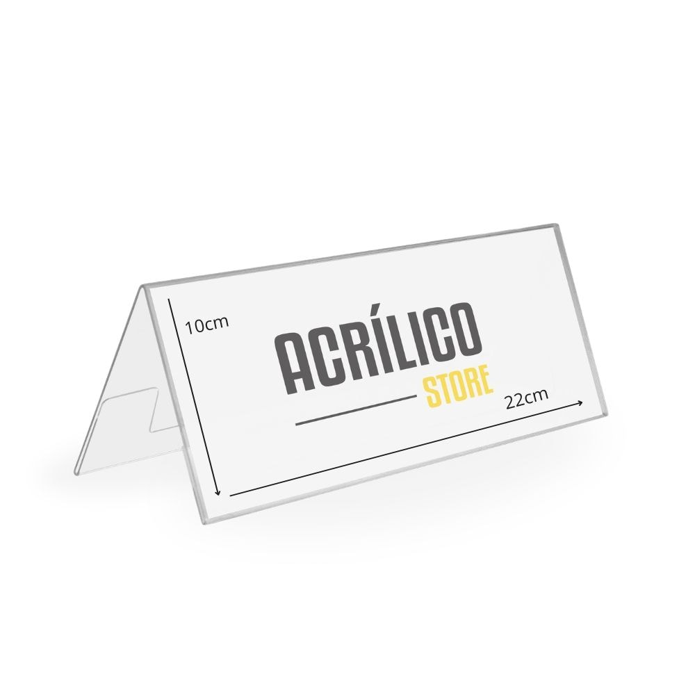 Prisma de mesa 22x10cm Prisma de mesa 22x10cm