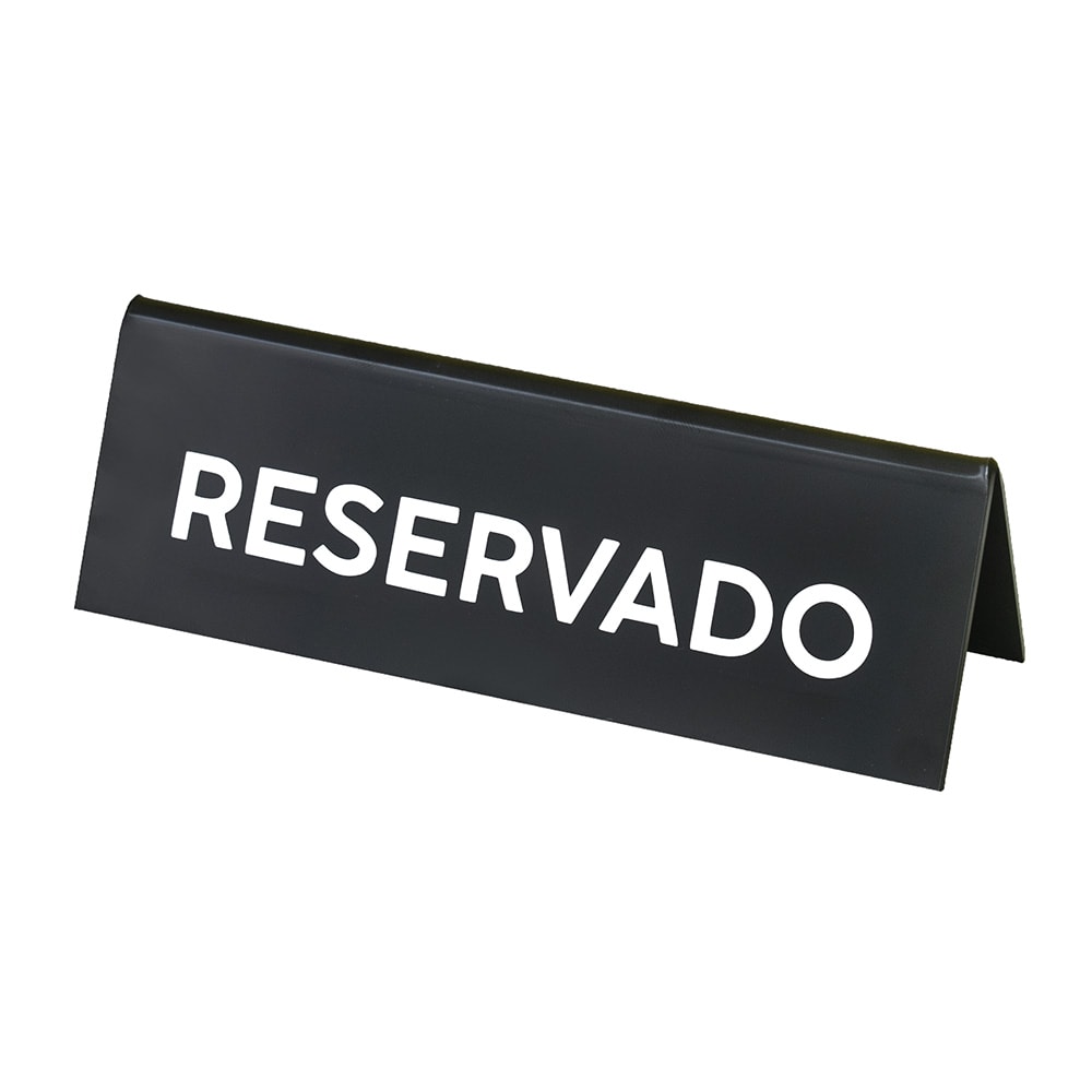 Prisma de Mesa Placa Reservado Prisma de Mesa Placa Reservado