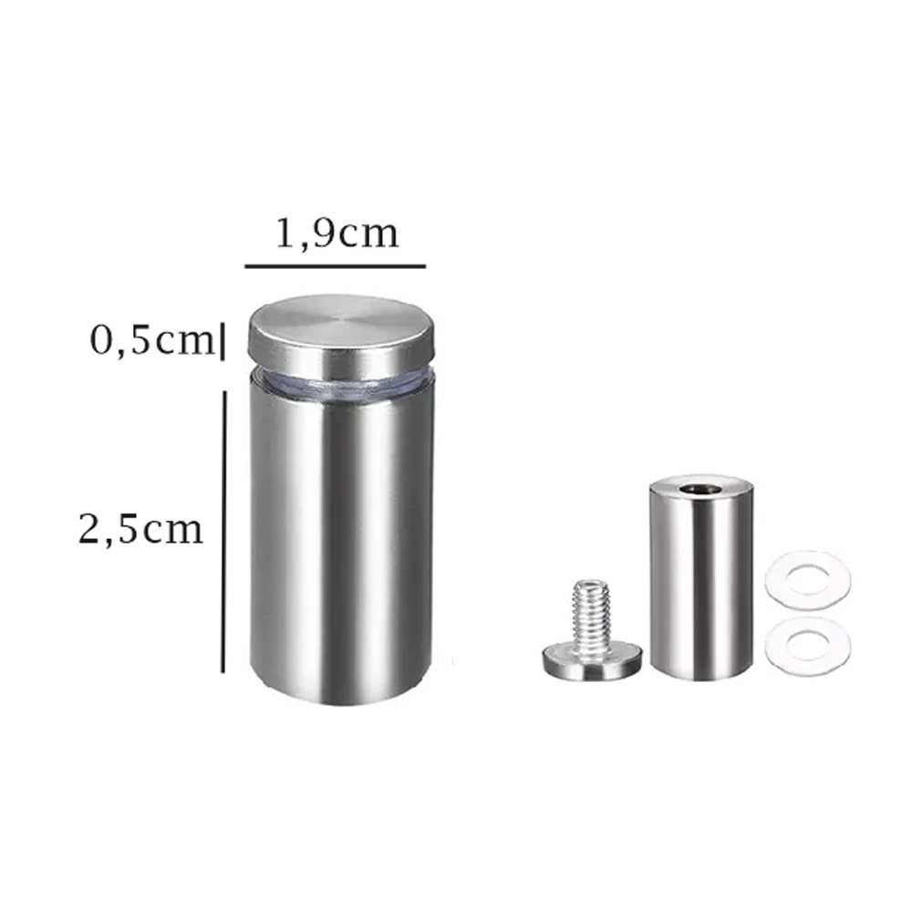 Prolongador Espaçador em Inox 19x30mm Prolongador Espaçador em Inox 19x30mm