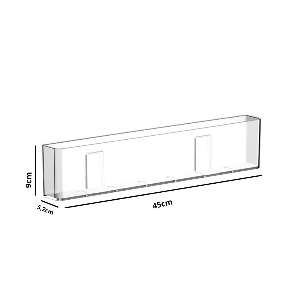 Suporte de Parede em Acrílico para Livros Suporte de Parede em Acrílico para Livros