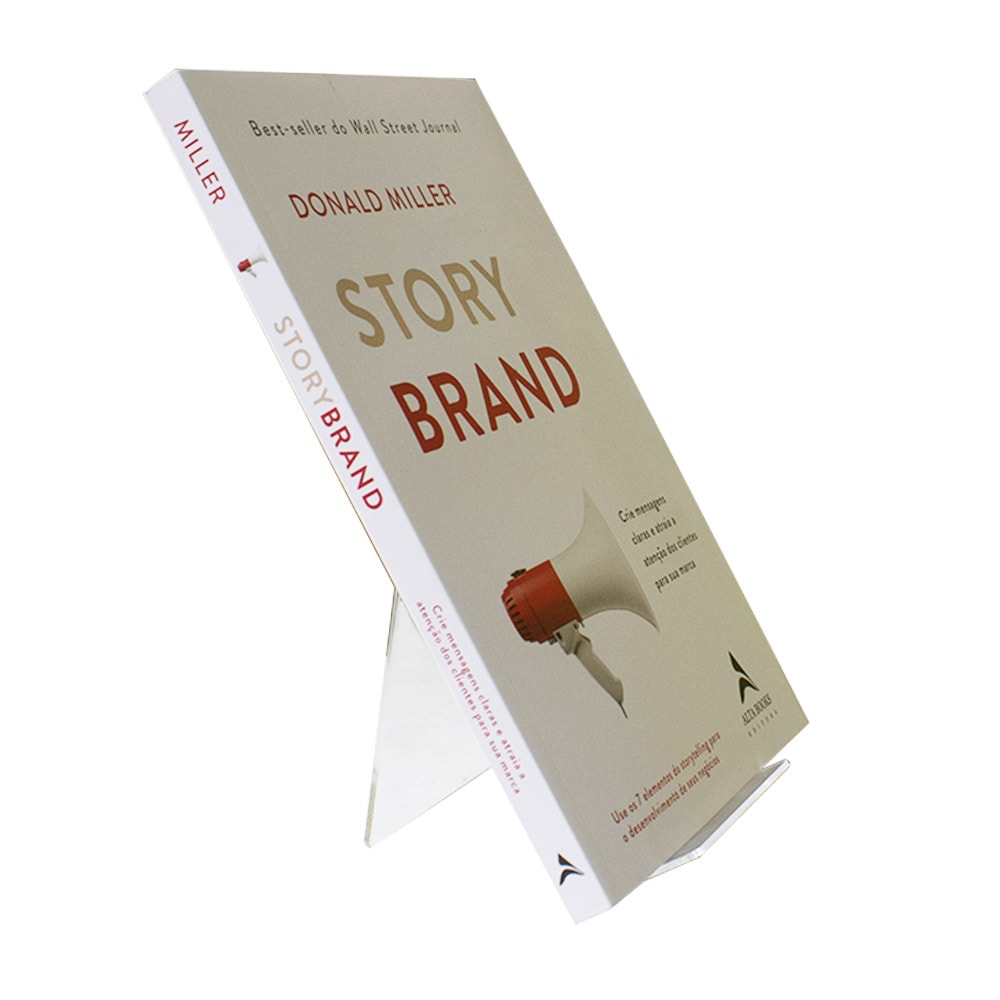 Suporte em Acrílico para Livros Suporte em Acrílico para Livros