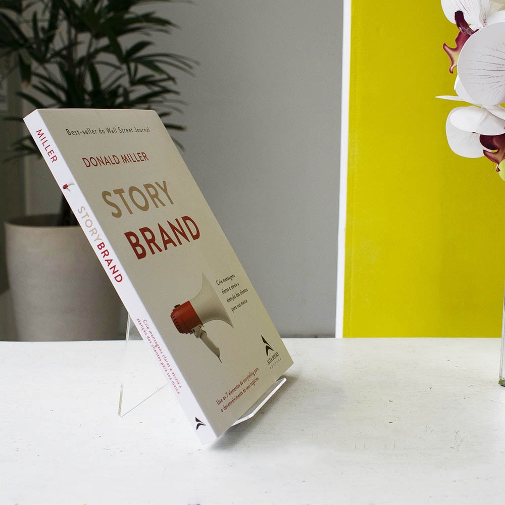 Suporte em Acrílico para Livros Suporte em Acrílico para Livros