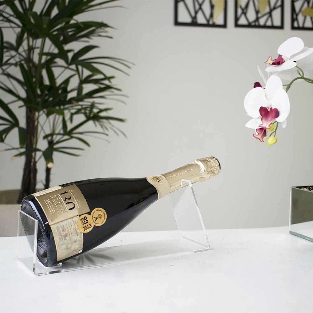 Suporte em Acrílico para Vinho Suporte em Acrílico para Vinho