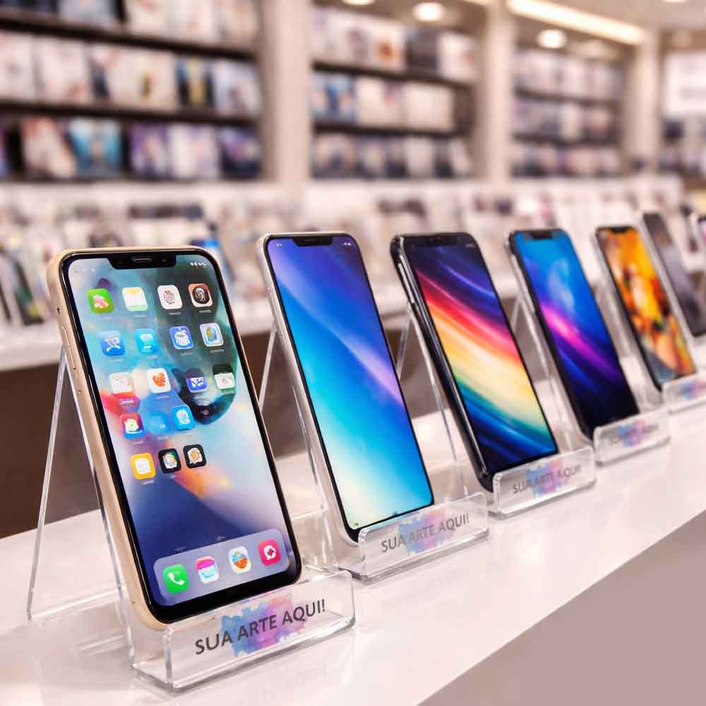 Suporte Expositor Multiuso em Acrílico Personalizado