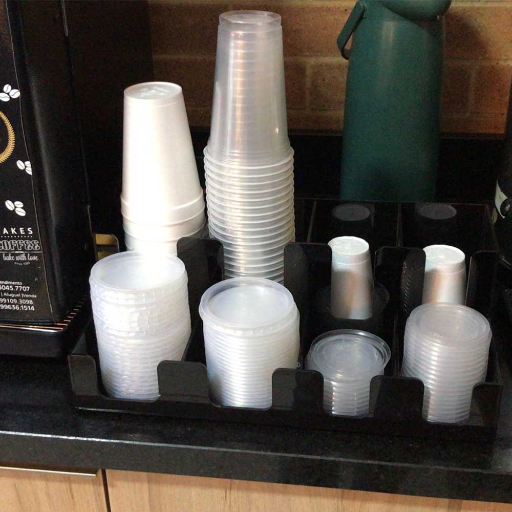 Suporte Grande Organizador de Copos para Bancada Suporte Grande Organizador de Copos para Bancada