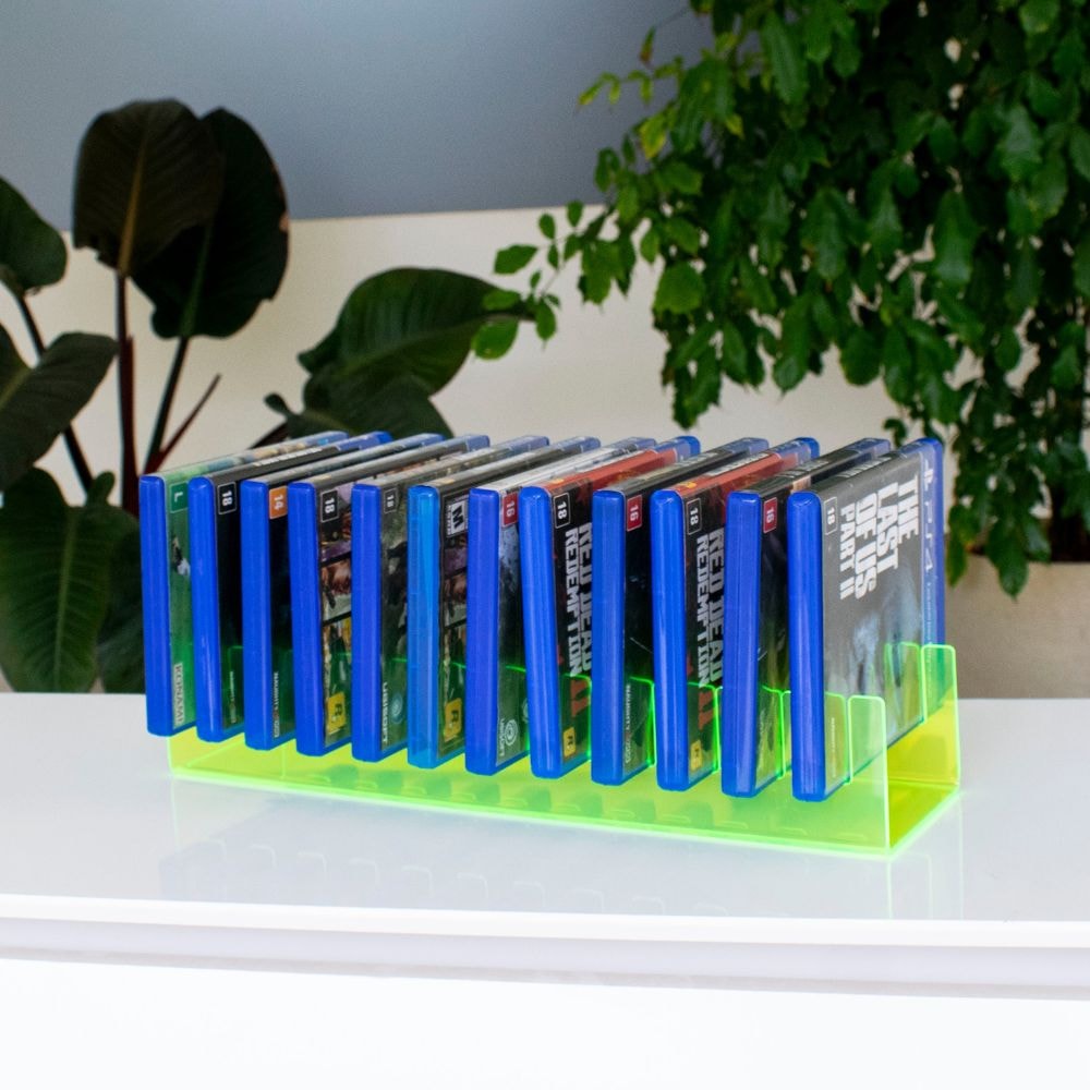 Suporte Organizador em Acrílico Para Jogos Suporte Organizador em Acrílico Para Jogos