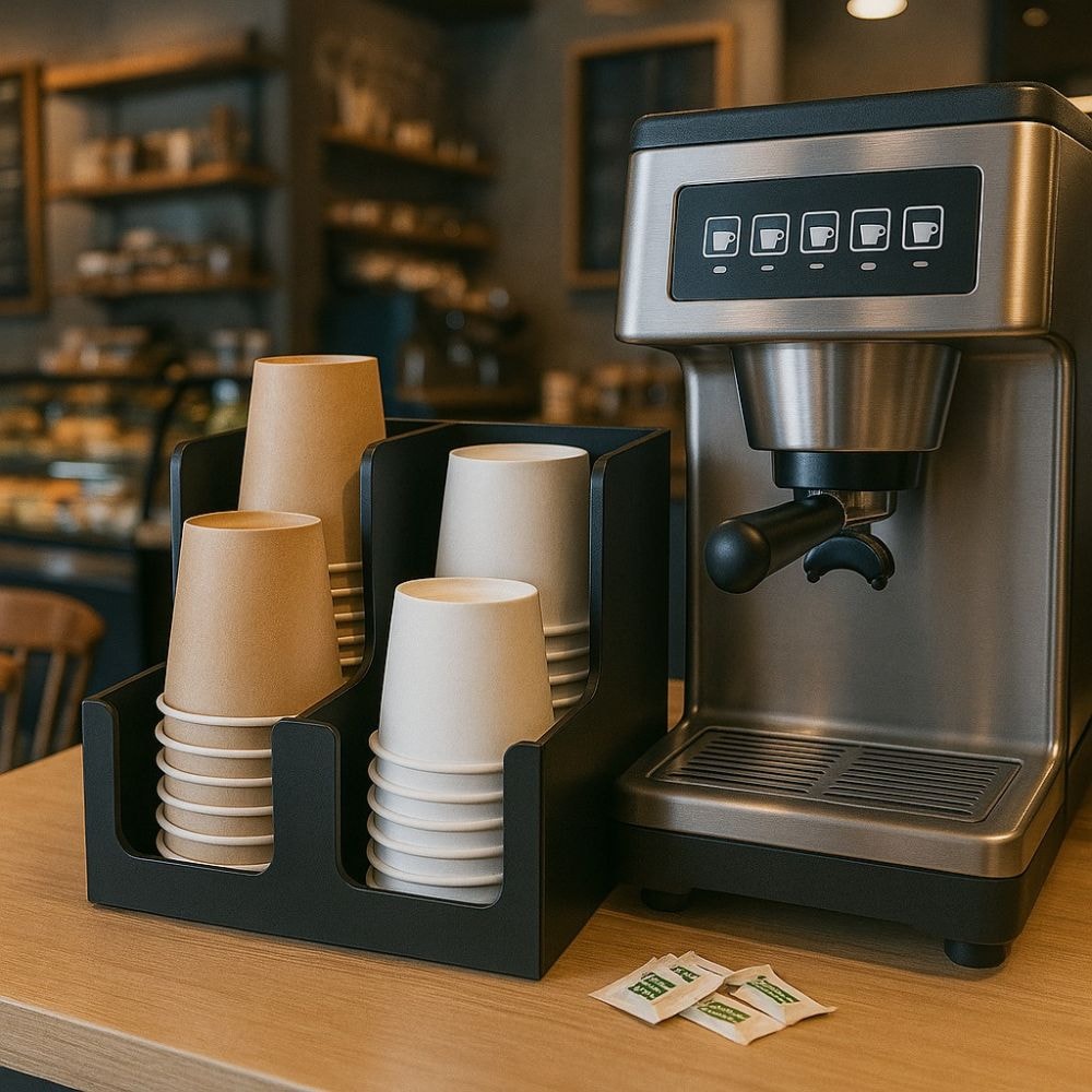 Suporte Pequeno Organizador de Copos para Bancada Suporte Pequeno Organizador de Copos para Bancada