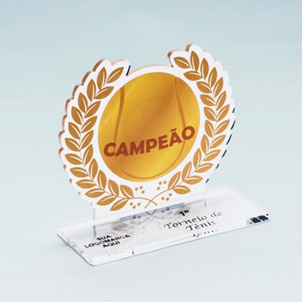 Troféu em Acrílico Para Premiação de Campeonatos Troféu em Acrílico Para Premiação de Campeonatos