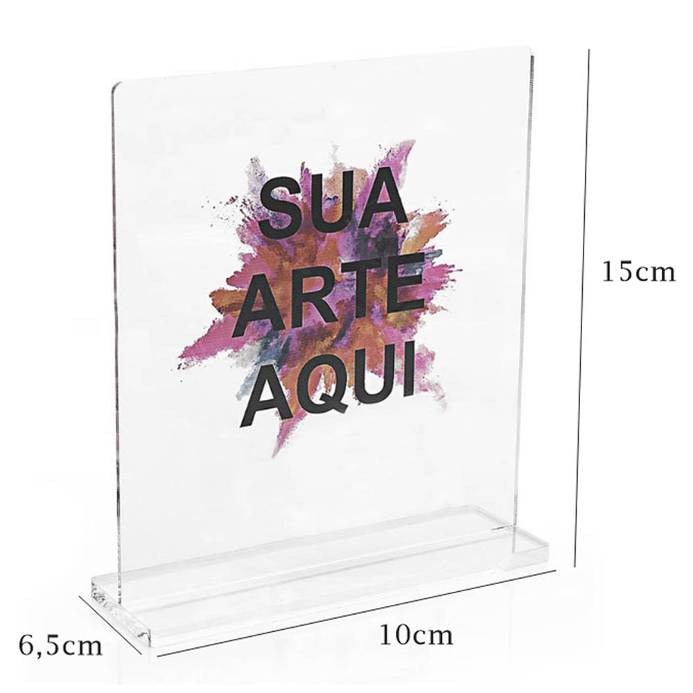 Troféu em Acrilico Personalizado 10x15cm Troféu em Acrilico Personalizado 10x15cm