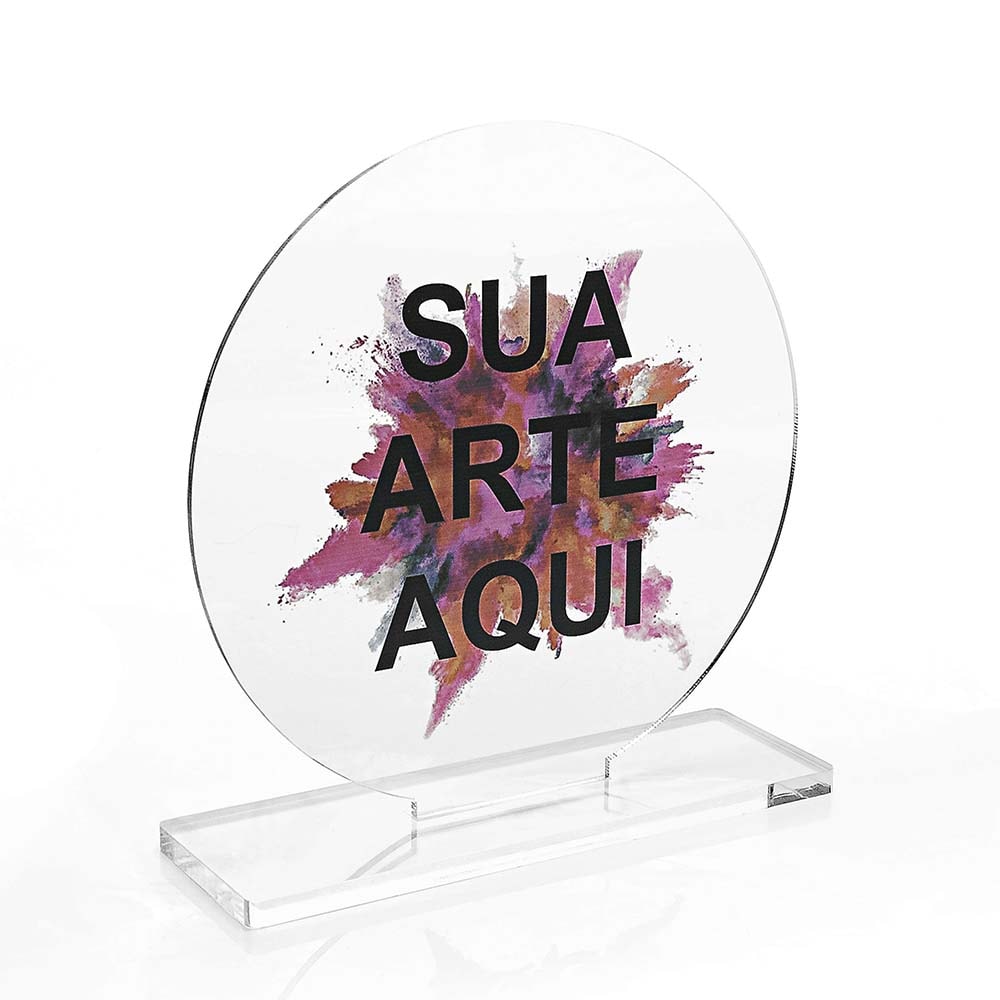 Troféu em Acrilico Personalizado 15cm Troféu em Acrilico Personalizado 15cm